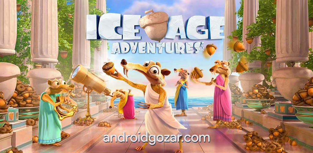 دانلود Ice Age Adventures 2.1.1a بازی عصر یخبندان اندروید + مود