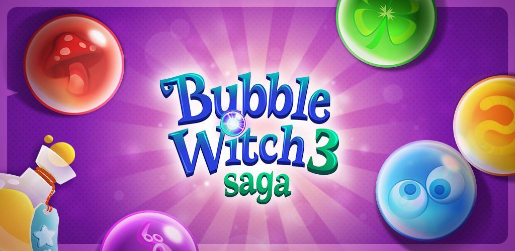 دانلود Bubble Witch 3 Saga 7.18.66 – بازی جادوگر حباب 3 اندروید + مود