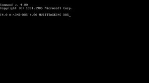 MS DOS1 300x167 - دانلود MS-DOS 4.0 - سیستم عامل ام‌اس-داس محصول سال 1988، اپن سورس شد