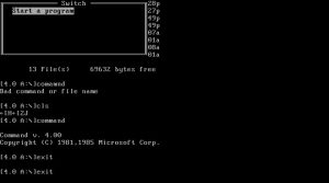 MS DOS2 300x167 - دانلود MS-DOS 4.0 - سیستم عامل ام‌اس-داس محصول سال 1988، اپن سورس شد